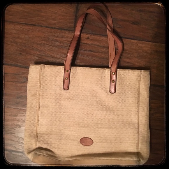 Fossil Handbags - Fossil woven tote bag